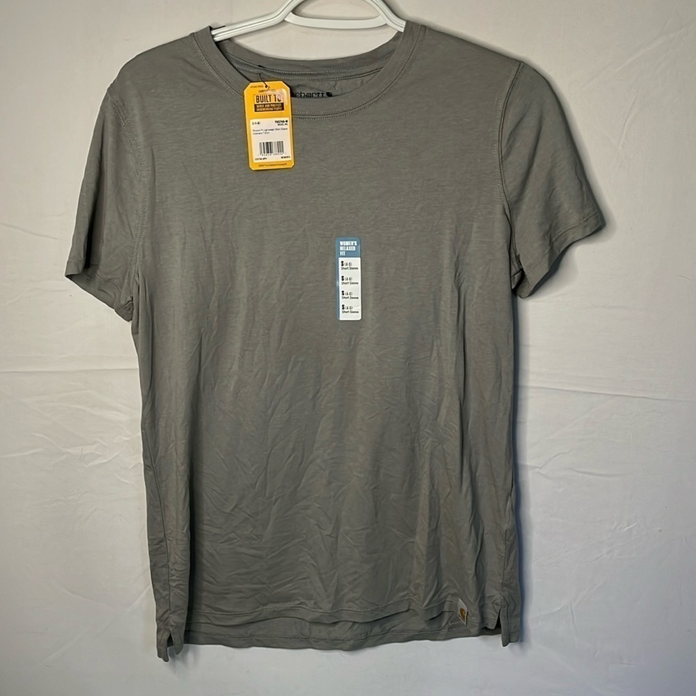 NWT Carhartt Women’s Relaxed Fit‎ Lightweight Short-Sleeve Crewneck T-Shirt sz S